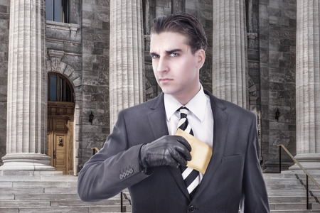 Bribery conceptの写真素材