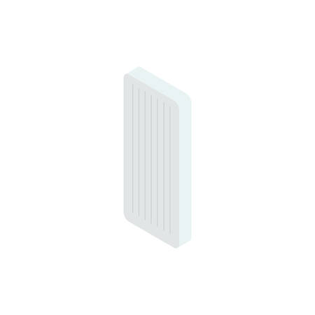 Mattress Isometric icon isolated on white backgroundのイラスト素材
