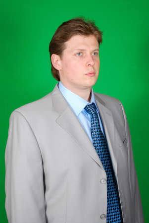 Man in white suit (7). Idea for covers of books and magazines, for commercial ads and articles.の写真素材