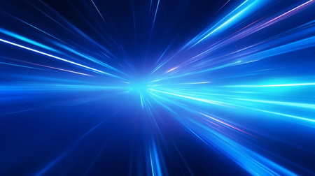blue gradient abstract texture background glowing light rays futuristic cg