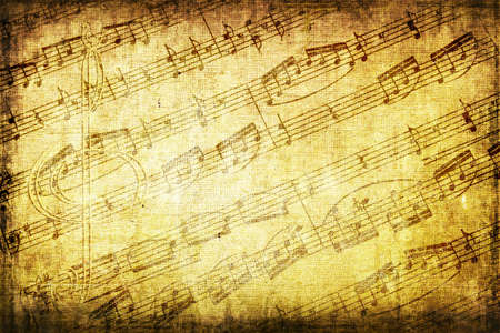 Grunge musical backgroundの写真素材