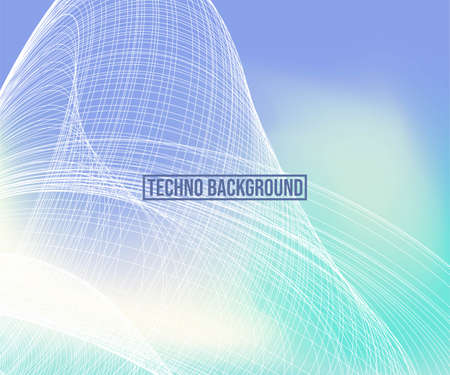 Technology abstract background vector illustration.のイラスト素材