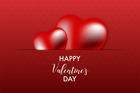 Happy Valentine S Day Banner Vector Template Web Banner Design