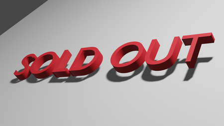 Red old tut 3D object background template.の写真素材