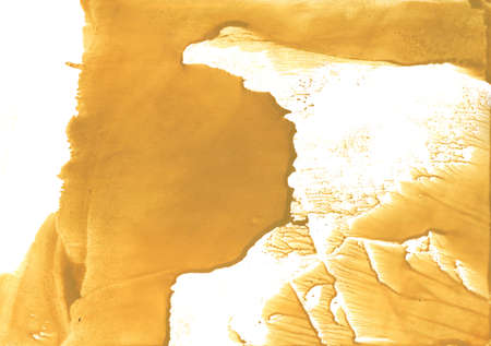 Colorful work painted on paper. Sandy brown pattern.の写真素材