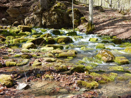 Mountain fallsの写真素材