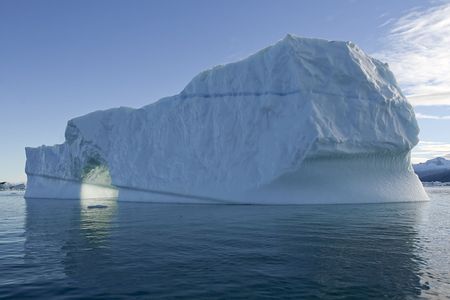 Iceberg in arctic waters