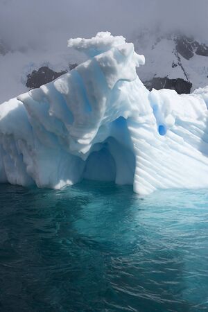 Iceberg in Paradise Bay, Antarctica