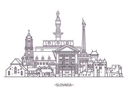 Slovakia historical monumentsの写真素材