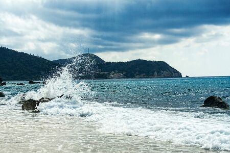 Storm in Ionian Sea