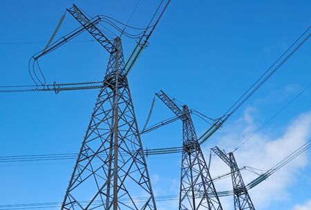 Power linesの写真素材