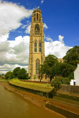 The lantern tower of St  Bolpophのeditorial素材