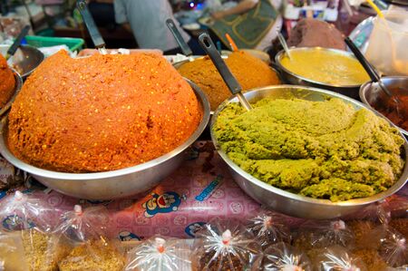 Thai Curry Pasteの写真素材