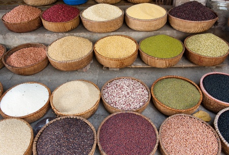 Street Market, Hanoiの写真素材