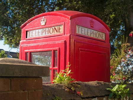 Red Telephone Box, Topsham, Devon