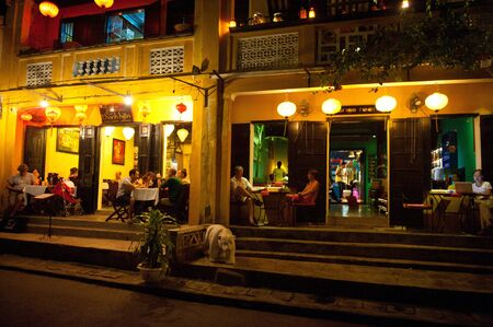 Riverside Barlife, Hoi Anのeditorial素材