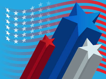 America Backgroundのイラスト素材