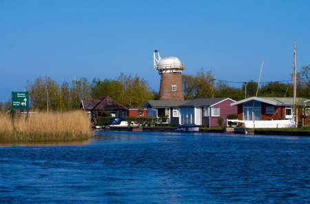 Norfolk Broadsの写真素材