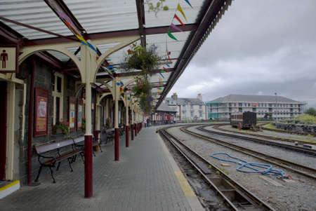 Portmadog Stationの写真素材