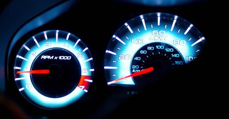 Instrument Cluster at Night