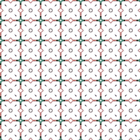 Seamless vector pattern. Background texture in geometric ornamental style.のイラスト素材