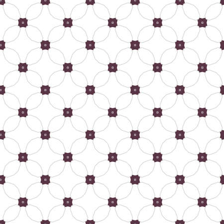 Seamless vector pattern in geometric ornamental styleのイラスト素材