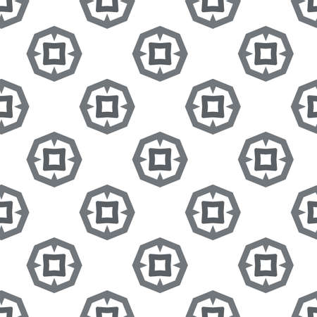 Seamless vector pattern in geometric ornamental styleのイラスト素材