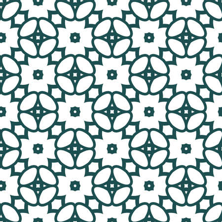 Seamless geometric ornamental vector pattern. Abstract backgroundのイラスト素材