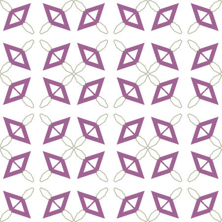 Seamless geometric ornamental vector pattern. Abstract backgroundのイラスト素材
