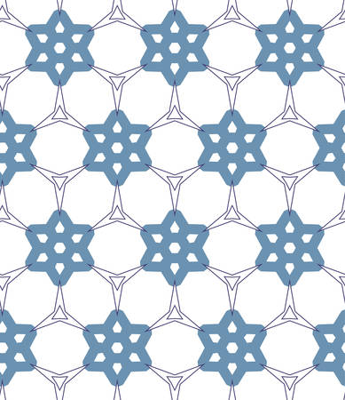Seamless vector pattern. Background texture in geometric ornamental style.のイラスト素材