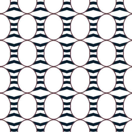 Abstract background texture in geometric ornamental style. Seamless design.のイラスト素材