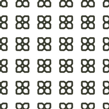 Seamless vector pattern. Background texture in geometric ornamental style.のイラスト素材