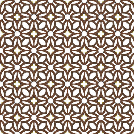 Seamless geometric ornamental vector pattern. Abstract backgroundのイラスト素材