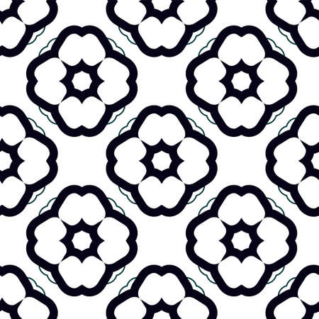 Seamless vector pattern. Background texture in geometric ornamental style.のイラスト素材