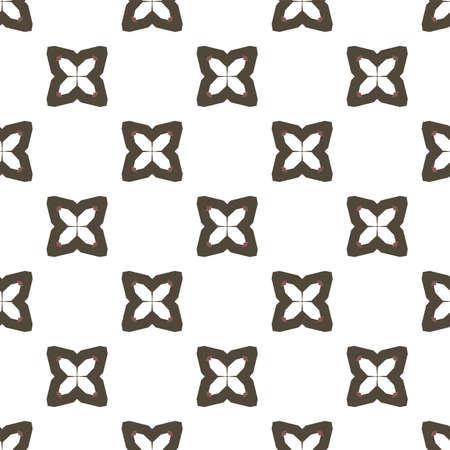 Abstract background texture in geometric ornamental style. Seamless design.のイラスト素材