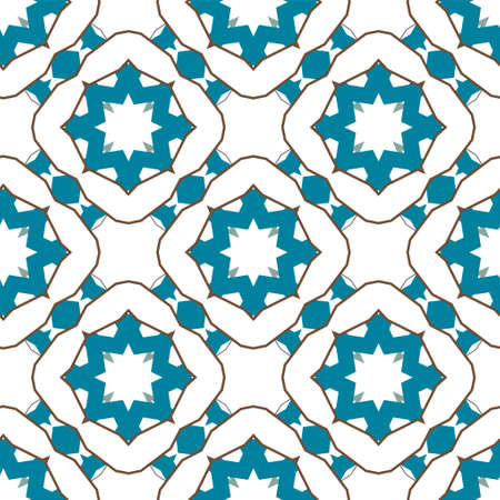 Seamless geometric ornamental vector pattern. Abstract backgroundのイラスト素材