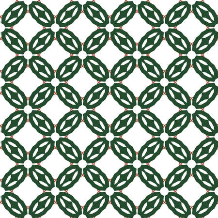 Seamless vector pattern in geometric ornamental styleのイラスト素材