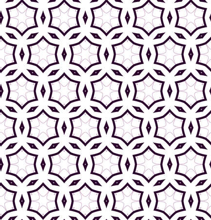 Geometric ornamental vector pattern. Seamless design texture.のイラスト素材