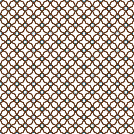 Seamless geometric ornamental vector pattern. Abstract background