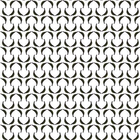 Seamless vector pattern in geometric ornamental styleのイラスト素材