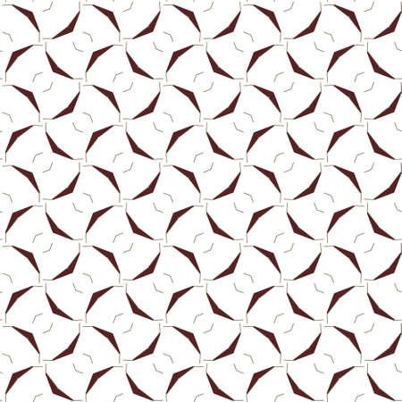Geometric ornamental vector pattern. Seamless design texture.のイラスト素材