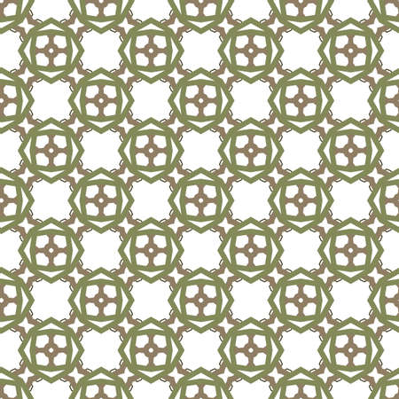 Seamless geometric ornamental vector pattern. Abstract backgroundのイラスト素材
