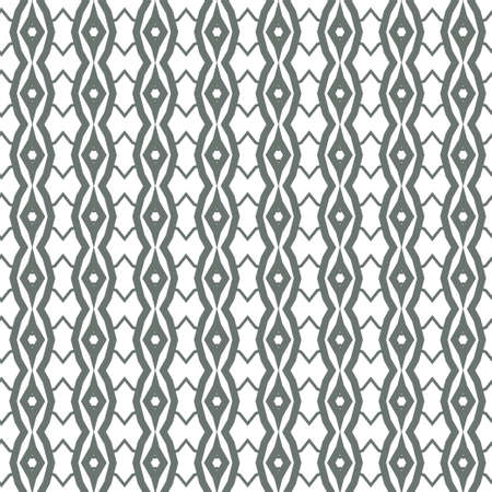Seamless vector pattern in geometric ornamental styleのイラスト素材