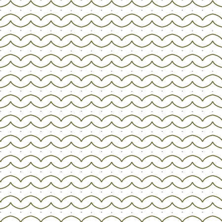 Seamless vector pattern in geometric ornamental styleのイラスト素材