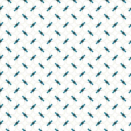 Seamless geometric ornamental vector pattern. Abstract backgroundのイラスト素材