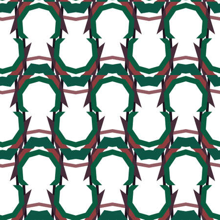 Seamless geometric ornamental vector pattern. Abstract background