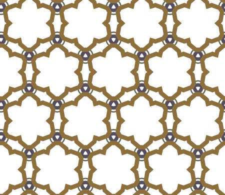 Seamless vector pattern. Background texture in geometric ornamental style.のイラスト素材