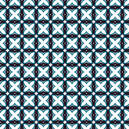 Geometric ornamental vector pattern. Seamless design texture.のイラスト素材