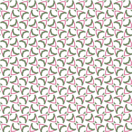 Seamless geometric ornamental vector pattern. Abstract backgroundのイラスト素材