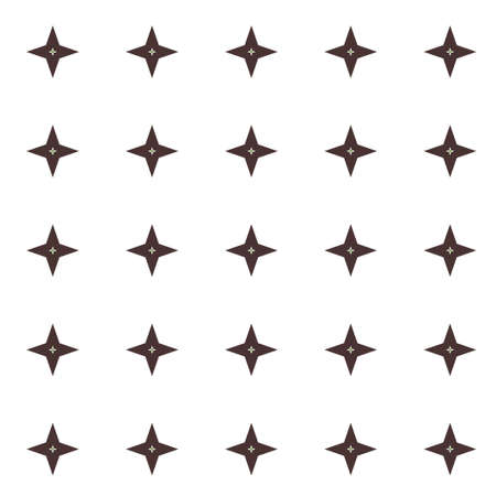 Seamless vector pattern in geometric ornamental styleのイラスト素材